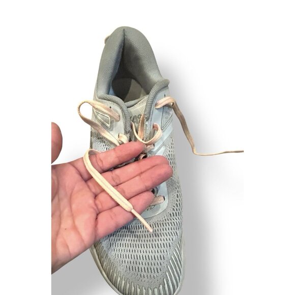 Hoka One One W Bondi 7 Womens Size 9.5 Gray Peach Running Shoes Sneakers Cushion - Picture 8 of 16